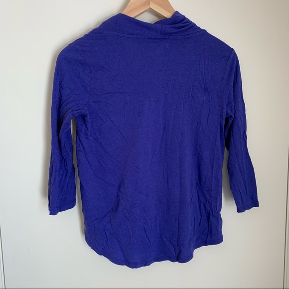 NWOT Gap Cowl Neck Shirt - Picture 3 of 3